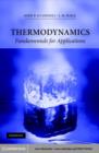 Thermodynamics : Fundamentals for Applications - eBook
