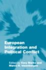 European Integration and Political Conflict - eBook