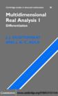 Multidimensional Real Analysis I : Differentiation - eBook