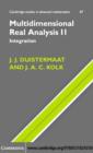 Multidimensional Real Analysis II : Integration - eBook