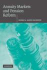 Annuity Markets and Pension Reform - eBook