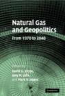 Natural Gas and Geopolitics : From 1970 to 2040 - eBook