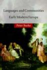 Languages and Communities in Early Modern Europe - eBook