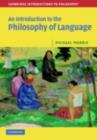 Introduction to the Philosophy of Language - eBook