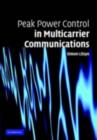 Peak Power Control in Multicarrier Communications - eBook