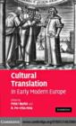Cultural Translation in Early Modern Europe - eBook