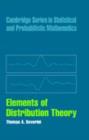 Elements of Distribution Theory - eBook