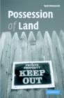 Possession of Land - eBook