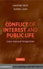 Conflict of Interest and Public Life : Cross-National Perspectives - eBook