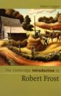 Cambridge Introduction to Robert Frost - eBook