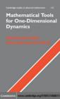 Mathematical Tools for One-Dimensional Dynamics - eBook