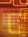 RATS Handbook to Accompany Introductory Econometrics for Finance - eBook