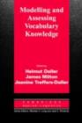 Modelling and Assessing Vocabulary Knowledge - eBook