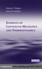 Elements of Continuum Mechanics and Thermodynamics - eBook