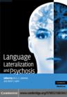 Language Lateralization and Psychosis - eBook