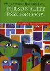 The Cambridge Handbook of Personality Psychology - eBook