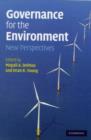 Governance for the Environment : New Perspectives - eBook