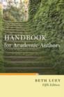 Handbook for Academic Authors - eBook