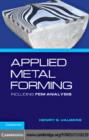 Applied Metal Forming : Including FEM Analysis - eBook