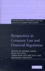 Perspectives in Company Law and Financial Regulation - eBook