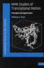 NMR Studies of Translational Motion : Principles and Applications - eBook
