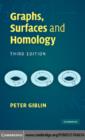 Graphs, Surfaces and Homology - eBook