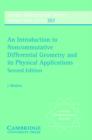 Introduction to Noncommutative Differential Geometry and its Physical Applications - eBook