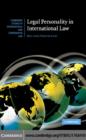 Legal Personality in International Law - eBook