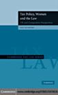 Tax Policy, Women and the Law : UK and Comparative Perspectives - eBook