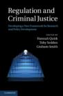 Regulation and Criminal Justice : Innovations in Policy and Research - eBook