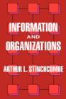 Information and Organizations - Book