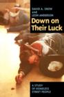 Down on Their Luck : A Study of Homeless Street People - Book
