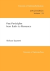 Past Participles from Latin to Romance - Book
