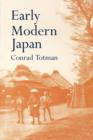 Early Modern Japan - Book