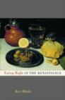 Eating Right in the Renaissance - Book