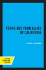 Ferns and Fern Allies of California - Book