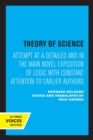 Theory of Science : Attempt at a Detailed and in the main Novel Exposition of Logic with Constant Attention to Earlier Authors - Book