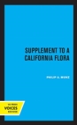 Supplement to A California Flora - Book