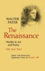The Renaissance : Studies in Art and Poetry - eBook