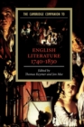 The Cambridge Companion to English Literature, 1740-1830 - Book