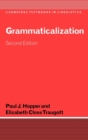 Grammaticalization - Book