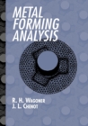 Metal Forming Analysis - Book