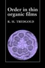 Order in Thin Organic Films - Book