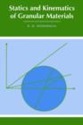 Statics and Kinematics of Granular Materials - Book