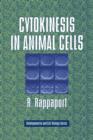 Cytokinesis in Animal Cells - Book