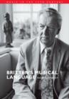 Britten's Musical Language - Book