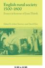English Rural Society, 1500-1800 : Essays in Honour of Joan Thirsk - Book