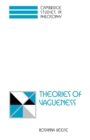 Theories of Vagueness - Book