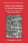 Schism and Solidarity in Social Movements : The Politics of Labor in the French Third Republic - Book