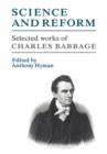 Science and Reform : Selected Works of Charles Babbage - Book
